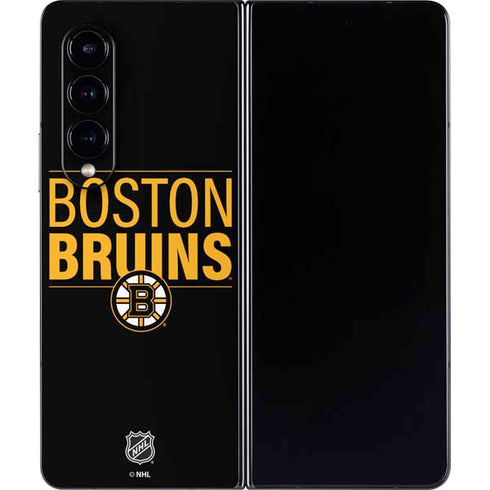 NHL Boston Bruins Lineup Galaxy Z Fold4 5G Skin